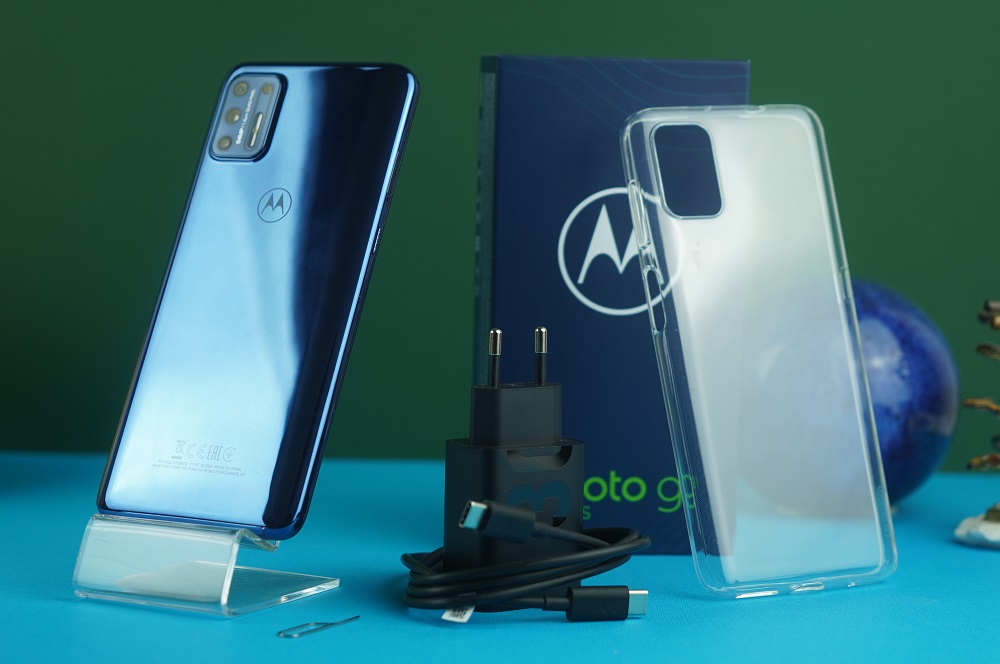 Obsah krabice  Motorola Moto G9 Plus