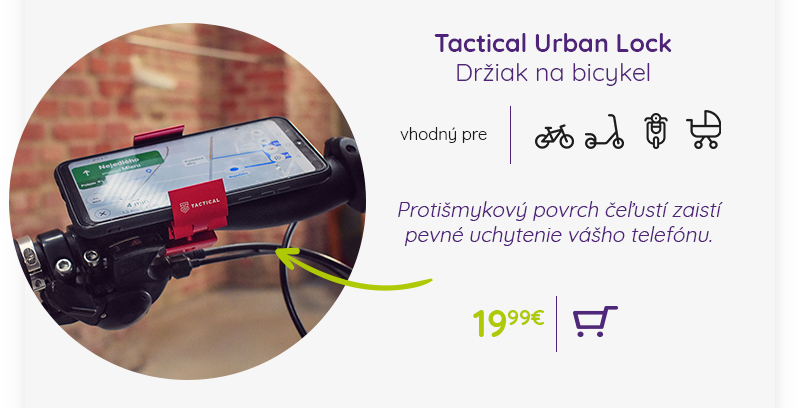 Tactical Urban Lock Držiak na bicykel 
