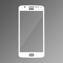 Tvrdené sklo Q 9H Motorola Moto E4 celotvárové - biele