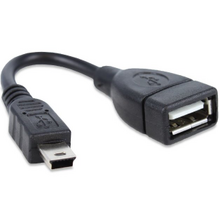 Adaptér OTG USB Mini, bulk (Kabel USB AF/mini BM)