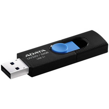 32 GB . USB kľúč . ADATA DashDrive™ Value UV320 USB 3.1, Black/Blue AUV320-32G-RBKBL