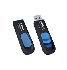 ADATA DashDrive UV128 32GB čierno-modrý  AUV128-32G-RBE