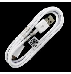 ECB-DU4EWE Samsung microUSB Dátový Kábel 1.5m biely (Bulk)