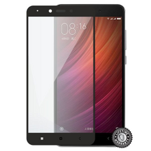 Screenshield XAIOMI Redmi Note 4 Tempered Glass protection (full COVER black) - Film for display protection