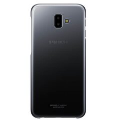 EF-AJ610CBE Samsung Gradation Clear Cover Black pro Galaxy J6+ (EU Blister)
