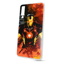 Puzdro Marvel TPU Samsung Galaxy A7 A750 Iron Man vzor 003 (licencia)