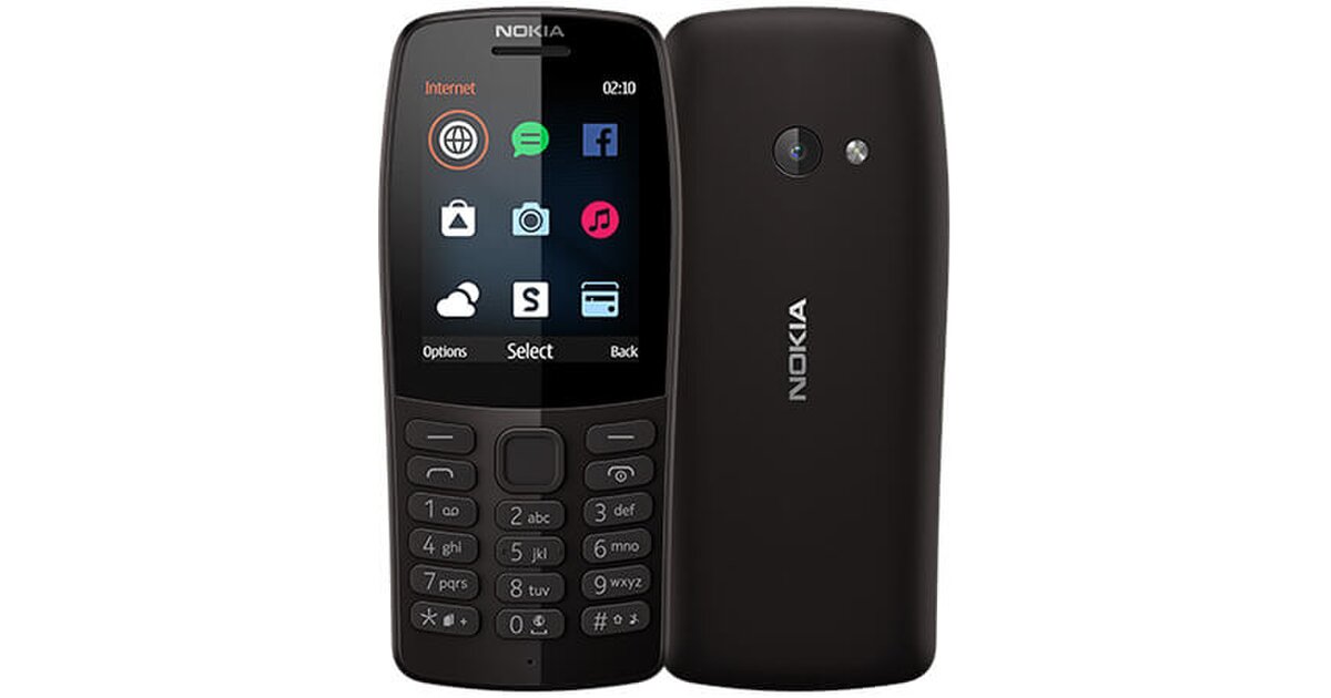 Nokia 210 Dual Sim Cierny Sk 405363 Za 39 99