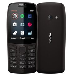 Nokia 210 Dual SIM, Čierny - SK distribúcia