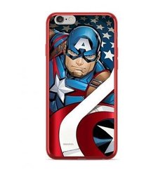 MARVEL Captain America 004 Zadní Kryt pro iPhone XR Red
