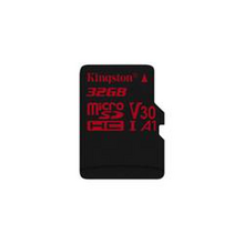 128 GB . microSD karta Kingston High Endurance Class 10 UHS-I U1 (r95MB/s, w30MB/s) bez adaptéra