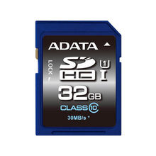 32 GB . SDHC karta A-DATA class 10 Ultra High Speed