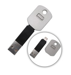 Dátový kábel micro USB, prívesok v tvare kľúča