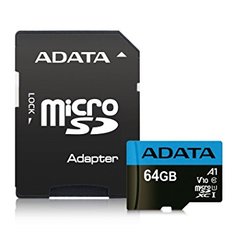 ADATA MicroSDXC 64GB UHS-I 100/25MB/s + adapter