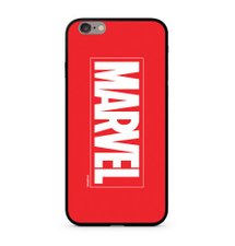 Puzdro Original Marvel Glass TPU iPhone XR MARVEL vzor 005 - červené (licencia)