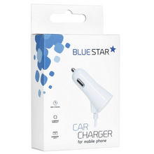 Autonabíjačka Blue Star pre iPhone 5/6/7/8/X s káblom aj USB 3A