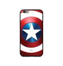 MARVEL Captain America 026 Premium Glass Zadní Kryt pro iPhone XR Multicolored
