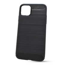 Puzdro Carbon TPU iPhone 11 Max (6.5) - čierne