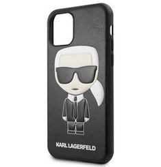 KLHCN61IKPUBK Karl Lagerfeld Embossed Kryt pro iPhone 11 Black (EU Blister)