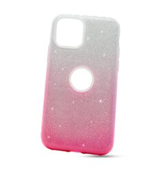 Puzdro Shimmer 3in1 TPU iPhone 11 Pro (5.8) - strieborno-ružové