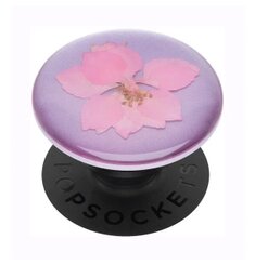 Original PopSocket Pressed Flower Delphinium Pink