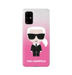 Puzdro Karl Lagerfeld pre Samsung Galaxy S20+ KLHCS67TRDFKPI silikónové, ružové