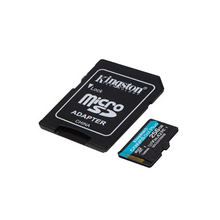 MicroSDXC karta KINGSTON 256GB Canvas Go Plus + adaptér