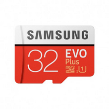 Samsung micro SDHC 32 GB Class 10 EVO Plus + Adapter