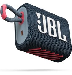 JBL GO3 Bluetooth reproduktor Modrý Coral
