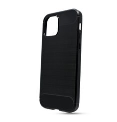 Puzdro Carbon Lux TPU iPhone 12/12 Pro (6.1) - čierne