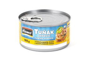 Tuniak v slnečnicovom oleji 185 g  4-10
