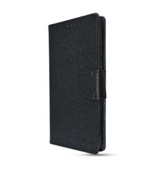 Puzdro Fancy Book iPhone 12/12 Pro (6.1) - čierne