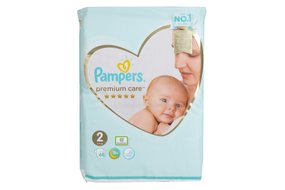 PAMPERS Premium Care 2, 4-8 kg 68 ks - jednorazové plienky