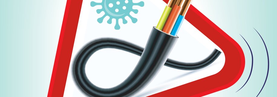 Korona vírus vs. káble Korona vírus vs. káble