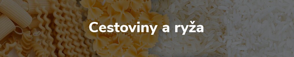 Cestoviny a ryža
