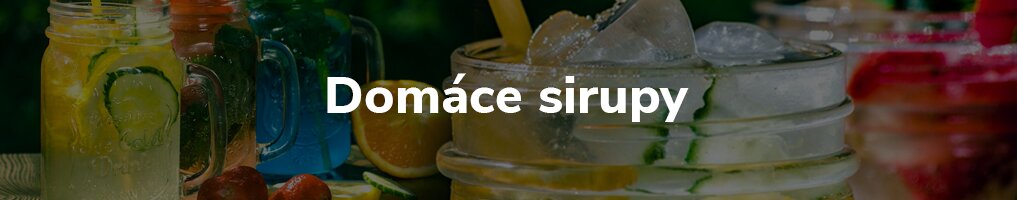 Domáce sirupy Domáce sirupy
