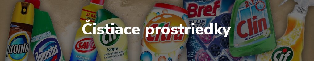 Čistiace prostriedky Čistiace prostriedky