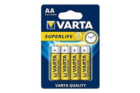 Varta Superlife baterky AA 1,5V (4ks)