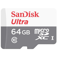 MicroSDXC karta SanDisk Ultra 64GB 100MB/s (bez adaptéra)