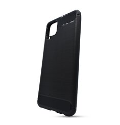 Puzdro Carbon Lux TPU Samsung Galaxy A12 A125/M12 M127 - čierne
