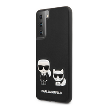 KLHCS21MPCUSKCBK Karl Lagerfeld PU Karl &Choupette Kryt pro Samsung Galaxy S21+ Black