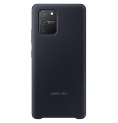 EF-PG770TBE Samsung Silikonový Kryt pro Galaxy S10 Lite Black (Pošk. Blister)