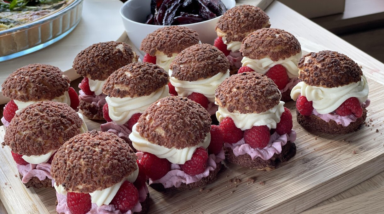 Choux au craquelin Choux au craquelin