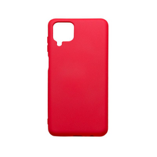 Samsung Galaxy A12 gumené puzdro, červené