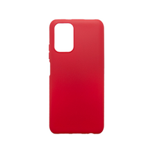mobilNET silikónové puzdro červené, Xiaomi Redmi Note 10, Pudding