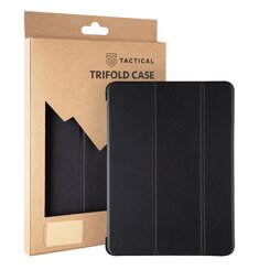 Tactical Book Tri Fold Pouzdro pro Samsung T730/T736 Galaxy Tab S7 FE 12.4 Black