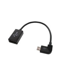 mobilNET adaptér OTG micro USB, čierny