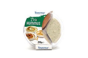 Hummus TRIO (Oriental, Paradajka, Koriander & limetka) 210  g
