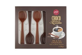 Čokoládové lyžičky s mliečnou a horkou čokoládou 54 g