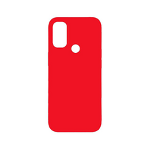Puzdro Motorola Moto E20/E30/E40, Pudding, silikónové, červené