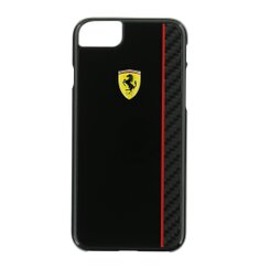FECBSHCP7BK Ferrari Scuderia Real Carbon Hard Case Black pro iPhone 7